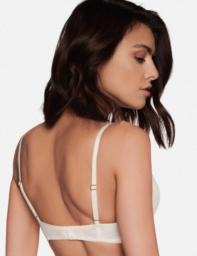 Бюстгальтер планж с пуш-ап Esotiq CLAUDIA 38706 шампань, Цвет: шампань, Размеры: 70E, изображение 2