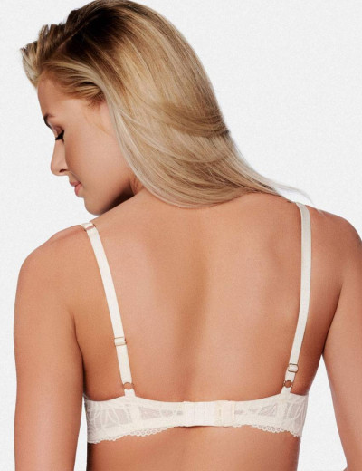 Бюстгальтер балконет пуш-ап Esotiq 38779 RUMBA экрю, Цвет: экрю, Размеры: 85D, изображение 2