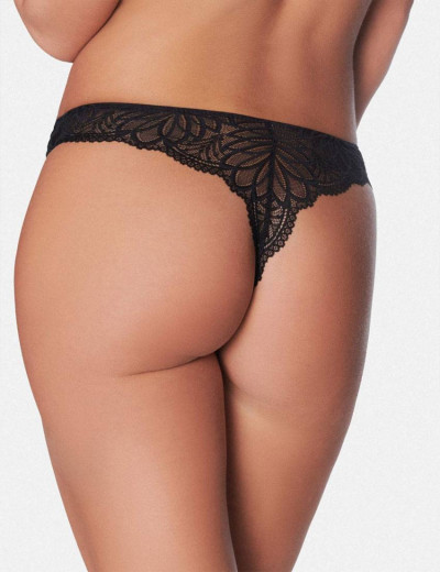 Трусы стринги Esotiq 38781 RUMBA черно-бежевый, Цвет: черно-бежевый, Размеры: S, изображение 2