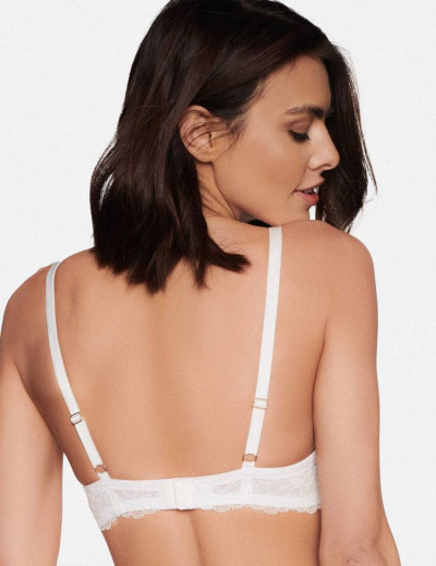 Бюстгальтер балконет со съемным пуш-ап Esotiq 38783 HUDSON белый, Цвет: белый, Размеры: 70D, изображение 3