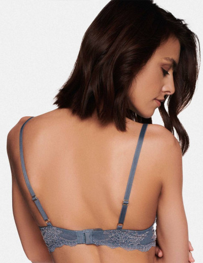 Бюстгальтер планж со съемным пуш-ап Esotiq RHONDA 38773 графит, Цвет: графит, Размеры: 65C, изображение 2