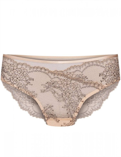 Трусы слипы Esotiq RHONDA 38775 бежевый с черным, Цвет: бежевый с черным, Размеры: S, изображение 3 Трусы слипы Esotiq RHONDA 38775 бежевый с черным, Цвет: бежевый с черным, Размеры: S, изображение 3