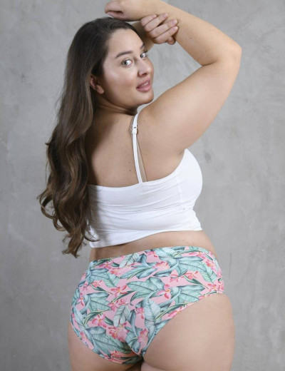 Бесшовные трусы слипы Julimex HAWAII MAXI, Цвет: розовый, Размеры: S, изображение 4