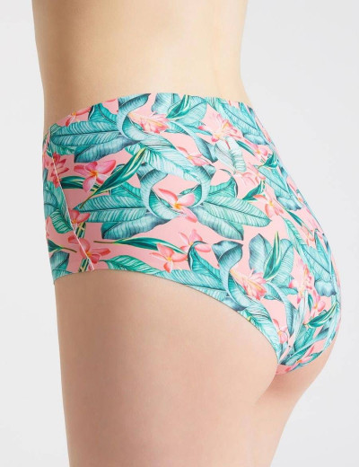 Бесшовные трусы слипы Julimex HAWAII MAXI, Цвет: розовый, Размеры: S, изображение 2