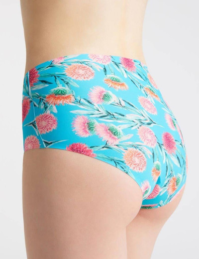 Бесшовные трусы слипы Julimex SPIKES MAXI, Цвет: голубой, Размеры: S, изображение 2