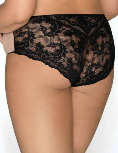 Трусы слипы MAT OLIVIA F-3108-51, Цвет: черно-бежевый, Размеры: M, изображение 2