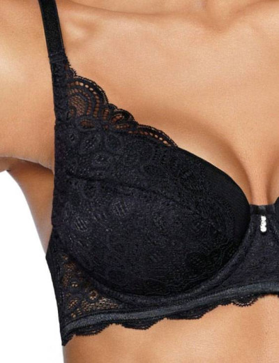 Бюстгальтер балконет пуш-ап MAT JACKIE M-0168-11 черный, Цвет: черный, Размеры: 65C, изображение 2