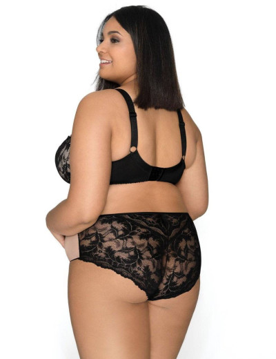 Бюстгальтер мягкий MAT OLIVIA M-3108-2, Цвет: черный с бежевым, Размеры: 70D, изображение 5