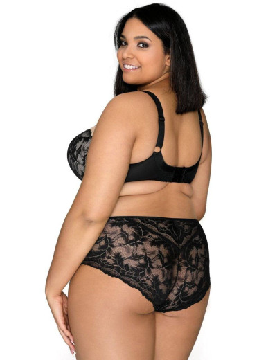 Трусы слипы MAT OLIVIA F-3108-51, Цвет: черно-бежевый, Размеры: M, изображение 4