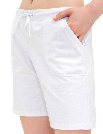 Трикотажные шорты Primaverina CRUISE PN-FH01 белый, Цвет: белый, Размеры: M, изображение 2 Трикотажные шорты Primaverina CRUISE PN-FH01 белый, Цвет: белый, Размеры: M, изображение 2