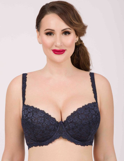 Бюстгальтер балконет пуш-ап Simona M 870 кварц, Цвет: кварц, Размеры: 85A, изображение 7