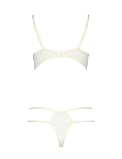 Сексуальное боди Avanua EMMA BODY, Цвет: экрю, Размеры: S/M, изображение 4