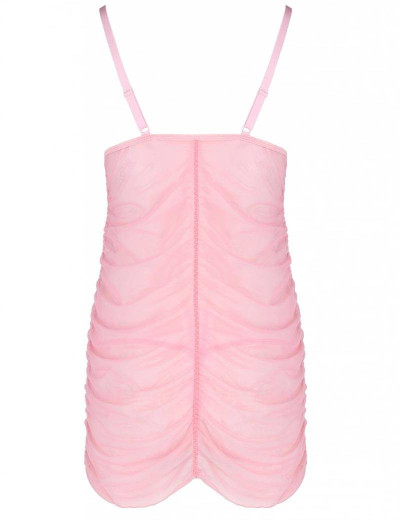 Очаровательная сорочка + стринги Avanua RIMA CHEMISE, Цвет: розовый, Размеры: S/M, изображение 4