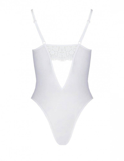 Соблазнительное боди Avanua SILENTIA BODY, Цвет: белый, Размеры: 2XL/3XL, изображение 4