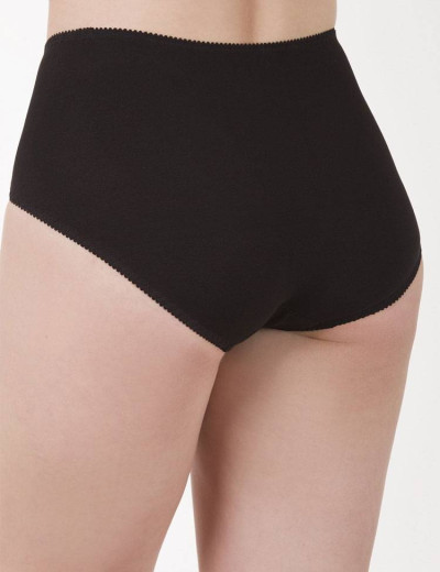 Трусы слипы высокие Aveline 430040 черный, Цвет: черный, Размеры: XL, изображение 2