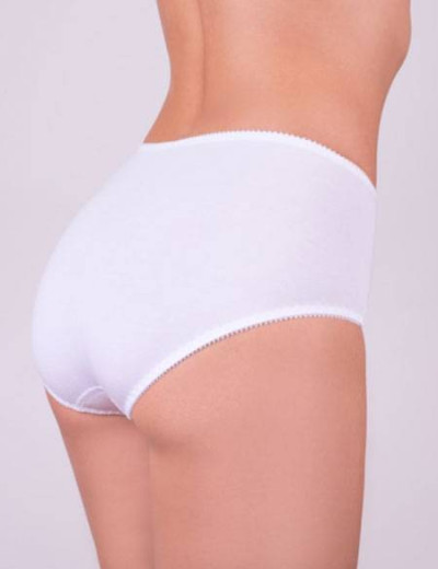 Трусы слипы высокие Aveline 430040 белый, Цвет: белый, Размеры: 4XL, изображение 2