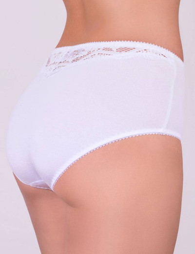 Трусы слипы высокие Aveline 440060 белый, Цвет: белый, Размеры: 5XL, изображение 2