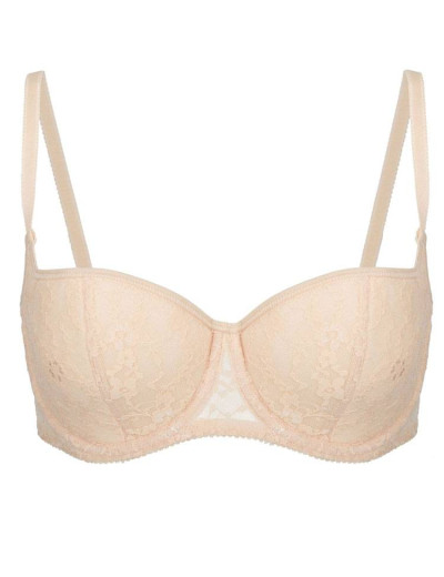 Бюстгальтер балконет «тюльпан» Aveline 660010 бежевый, Цвет: бежевый, Размеры: 75C, изображение 2