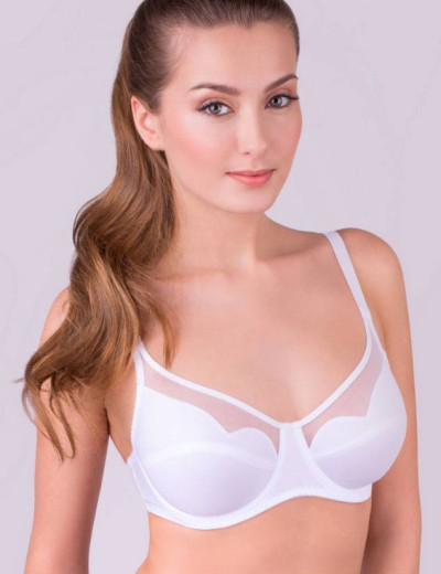 Бюстгальтер мягкий Aveline 660310 белый, Цвет: белый, Размеры: 100E, изображение 2