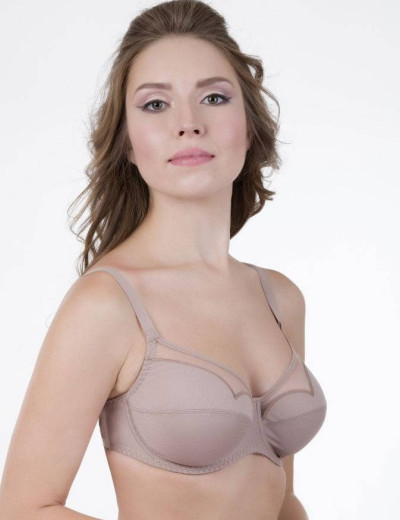 Бюстгальтер мягкий Aveline 660310 трюфель, Цвет: трюфель, Размеры: 105F, изображение 2