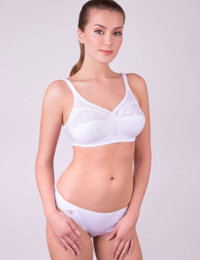 Бюстгальтер мягкий без косточек Aveline 660430 / 661430 / 661431 белый, Цвет: белый, Размеры: 110G, изображение 3