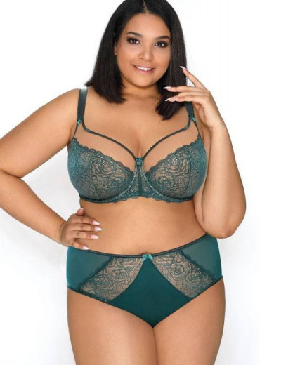 Бюстгальтер мягкий MAT ASTI M-3200-2 изумрудный, Цвет: изумрудный, Размеры: 70D, изображение 3