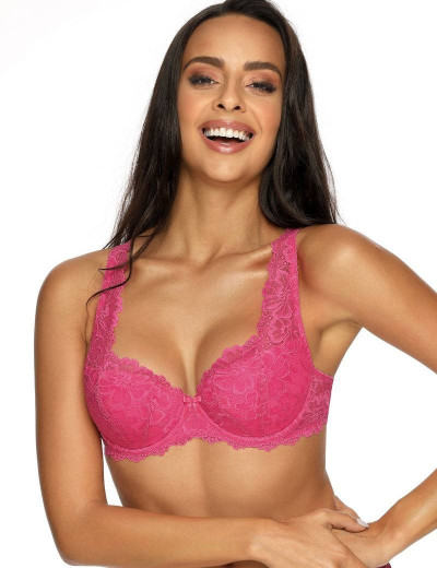 Бюстгальтер балконет тюльпан MAT CARMELA RO 053-22, Цвет: ярко-розовый, Размеры: 65C, изображение 3