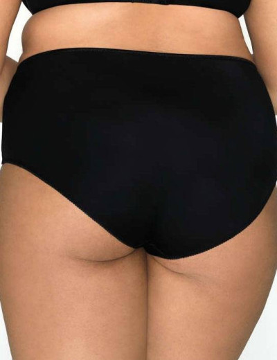 Трусы слипы миди MAT NORI F-3152-51, Цвет: черный с изумрудным, Размеры: M, изображение 2