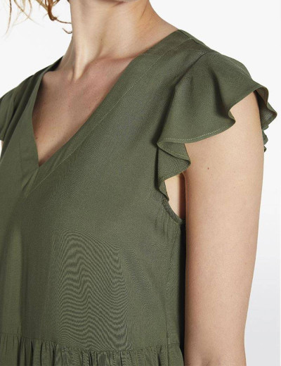 Легкое пляжное платье Ysabel Mora 85785, Цвет: хаки, Размеры: S, изображение 3
