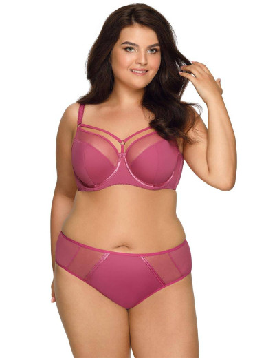 Трусы слипы Ava NOVATO LUX 1030/1 figi розовый, Цвет: розовый, Размеры: 2XL, изображение 3