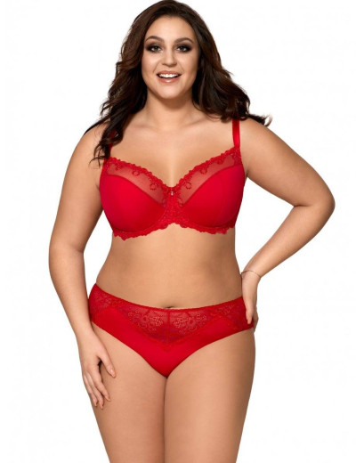 Трусы бразилиана Ava NOVATO 1030 braz красный, Цвет: красный, Размеры: S, изображение 2