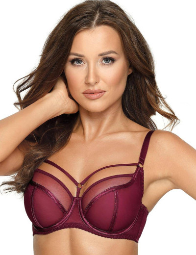 Бюстгальтер мягкий Ava PROTEA 1923 M бордо, Цвет: бордо, Размеры: 95C, изображение 3