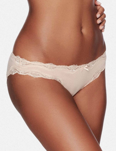 Комплект хлопковых трусов Esotiq 38522 PANTIES PELINA (2 шт) светло-розовый/черный, Цвет: светло-розовый/черный, Размеры: L, изображение 2