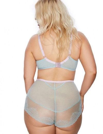 Высокие трусы слипы Kinga PASTELLOVE 831/5-P, Цвет: мята+лаванда, Размеры: M, изображение 6