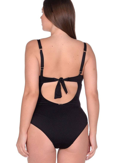 Закрытый купальник майо Lormar SFERA GOLD 83C008 nero, Цвет: nero, Размеры: 70B, изображение 2 Закрытый купальник майо Lormar SFERA GOLD 83C008 nero, Цвет: nero, Размеры: 70B, изображение 2