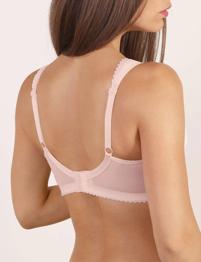 Мягкий бюстгальтер минимайзер Orhideja 546-338 серебристый пион, Цвет: серебристый пион, Размеры: 90G, изображение 2