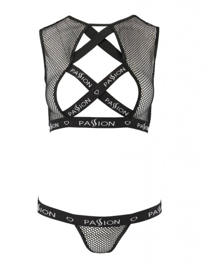 Соблазнительный комплект Passion DEBRA SET, Цвет: черный, Размеры: L/XL, изображение 3