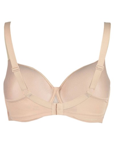 Бюстгальтер балконет формованный Sollievo S2 nudo, Цвет: nudo (телесный), Размеры: 85D, изображение 3