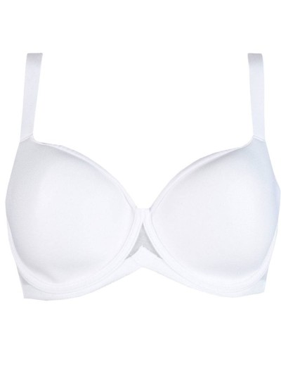 Бюстгальтер балконет формованный Sollievo S2 bianco, Цвет: bianco (белый), Размеры: 85D, изображение 2