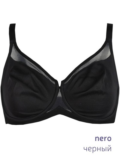 Бюстгальтер мягкий Sollievo S3 nero, Цвет: nero (черный), Размеры: 80C, изображение 6