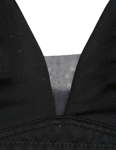 Бюстгальтер-триангул без косточек Sollievo S5 nero, Цвет: nero (черный), Размеры: 85C, изображение 5