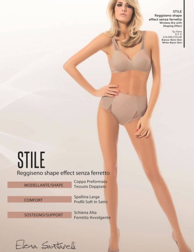 Мягкий бюстгальтер без косточек Sollievo STILE skin, Цвет: skin (телесный), Размеры: 75C, изображение 3