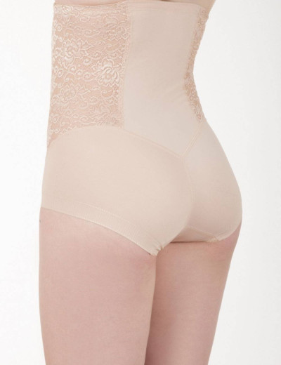 Утяжка с завышенной талией Bogema 0061 бежевый, Цвет: бежевый, Размеры: L, изображение 5