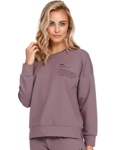 Хлопковый свитшот Doctor Nap DRS.4216 FRAPPE, Цвет: мокко, Размеры: S, изображение 2