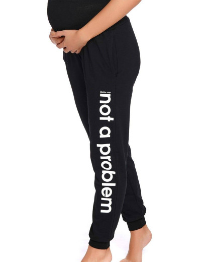 Спортивные брюки для беременных Doctor Nap SPO.4238 BLACK, Цвет: черный, Размеры: S, изображение 2