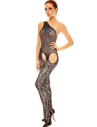 Боди-комбинезон сетка Anais ELODI, Цвет: черный, Размеры: S/M, изображение 2