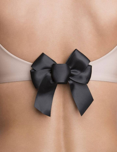 Декоративная застежка для бюстгальтера Julimex BA-19 2 крючка, Цвет: черный, Размеры: UN, изображение 3