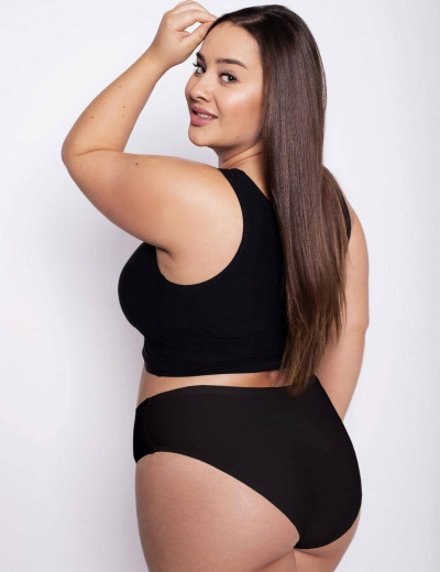 Трусы слипы Julimex FLEXI PLUS MAXI черный, Цвет: черный, Размеры: UN, изображение 2