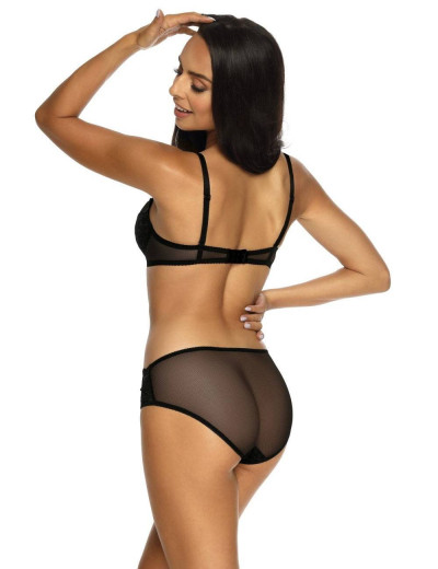 Бюстгальтер балконет пуш-ап MAT BENITA M-3227-11, Цвет: черный, Размеры: 70C, изображение 3