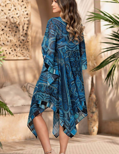 Шифоновая туника Mia-Amore ATLANTIDA 7044, Цвет: синий, Размеры: S, изображение 2